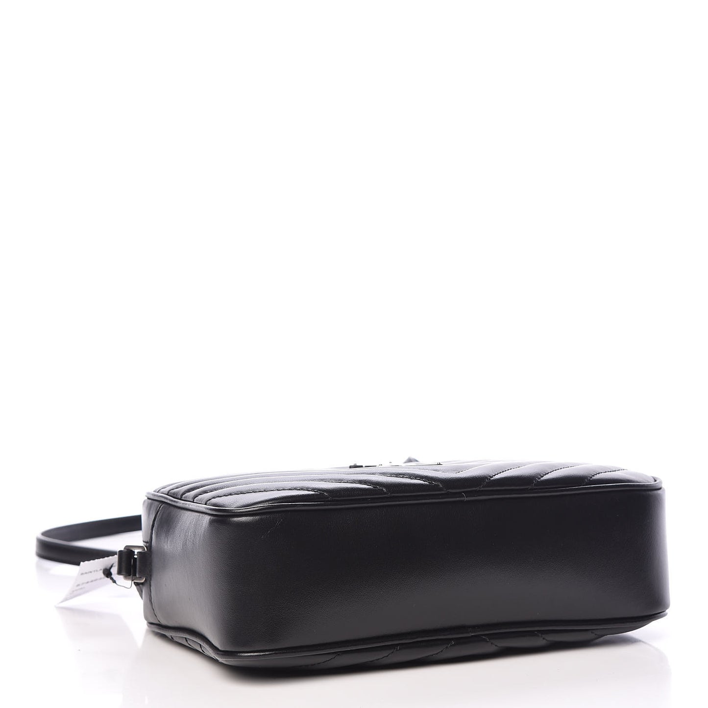 Calfskin Matelasse Monogram Lou Camera Bag Black