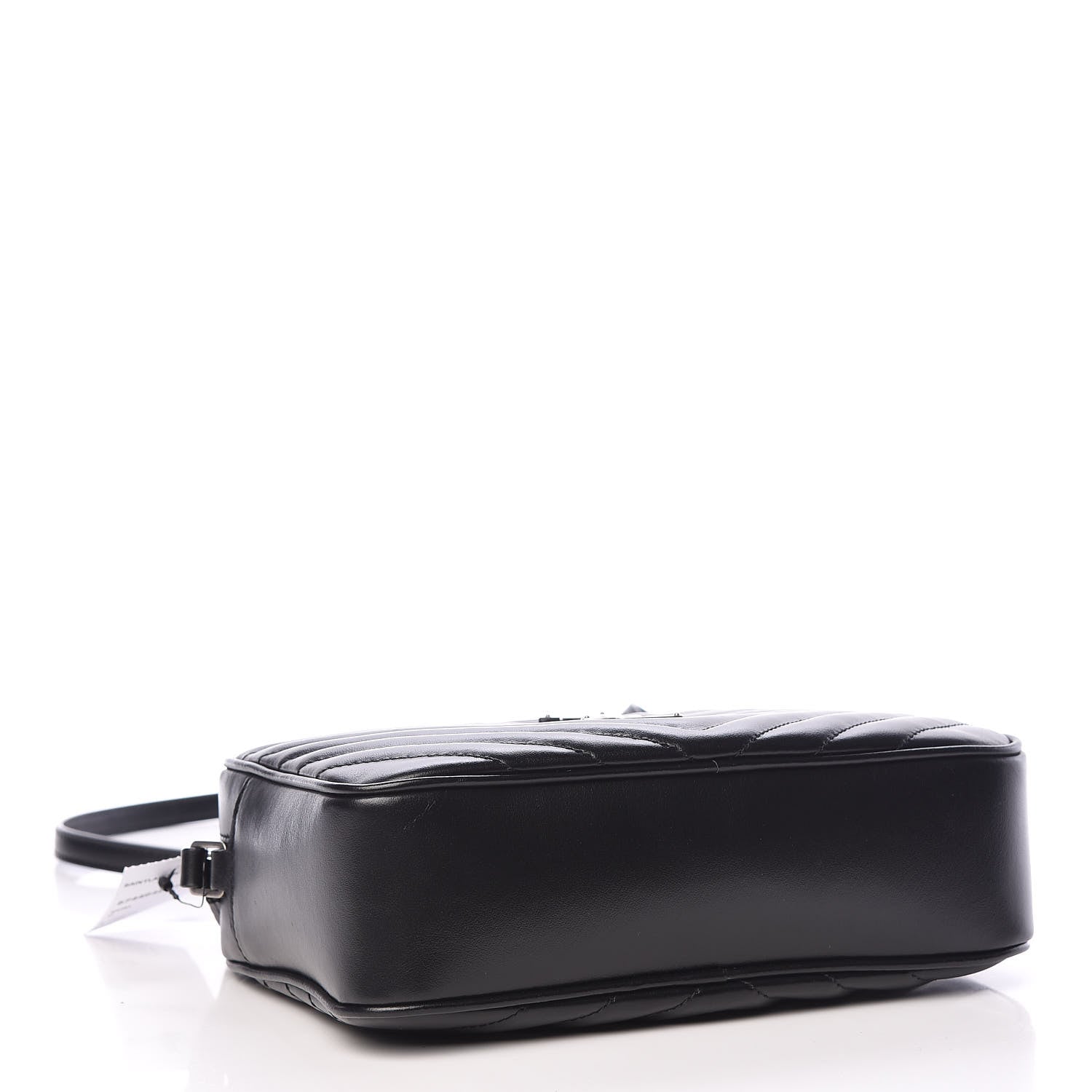 Saint Laurent Calfskin Matelasse Monogram Lou Camera Bag Black 4 of 10