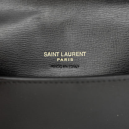 Saint Laurent Smooth Calfskin Monogram Phone Holder Crossbody Black 6 of 11