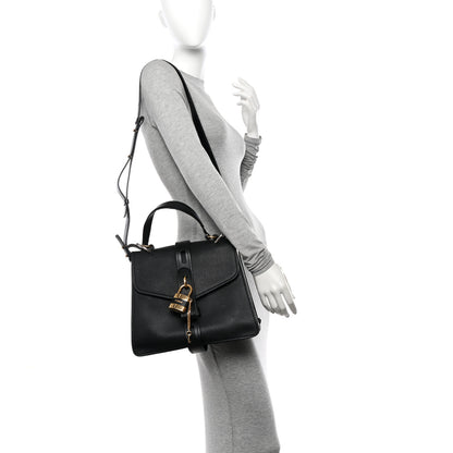 Chloe Grained Calfskin Medium Aby Day Shoulder Bag Black 2 of 11