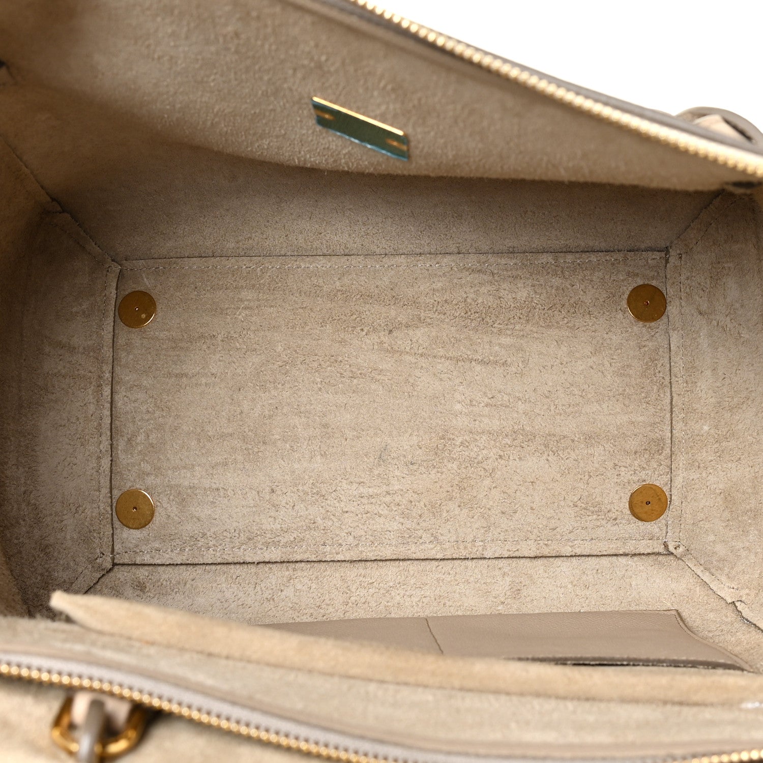 Celine Grained Calfskin Small Belt Bag Dune 4 of 13