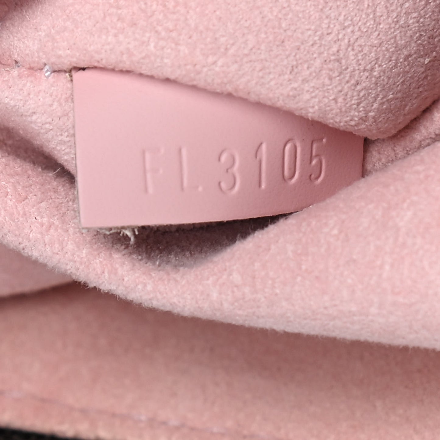Damier Ebene Caissa Tote PM Rose Ballerine
