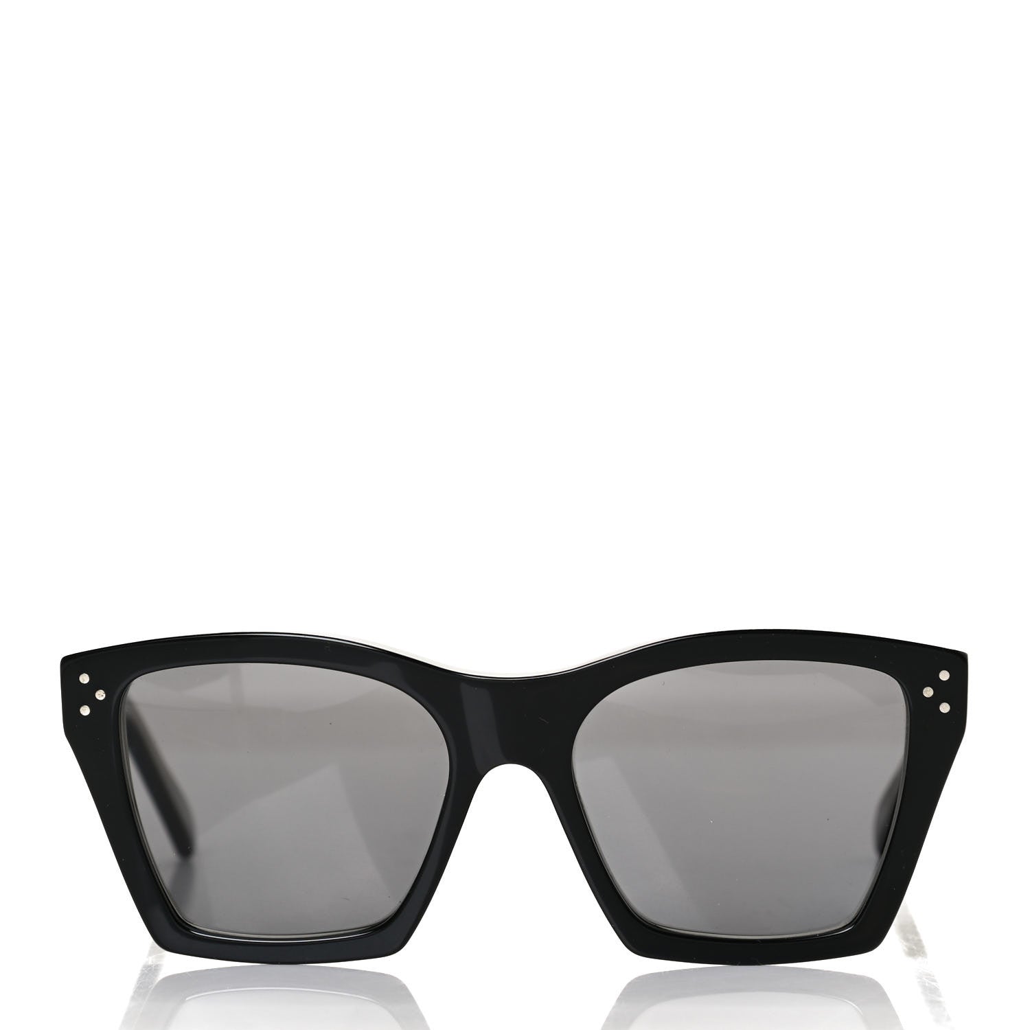 Celine Acetate Polarized Square Sunglasses CL40090I Black 2 of 8