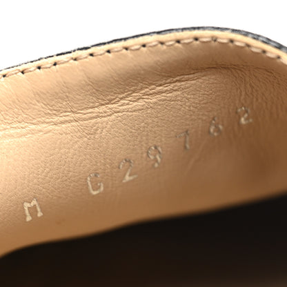 Chanel Lambskin CC Espadrilles 37 Black 6 of 10