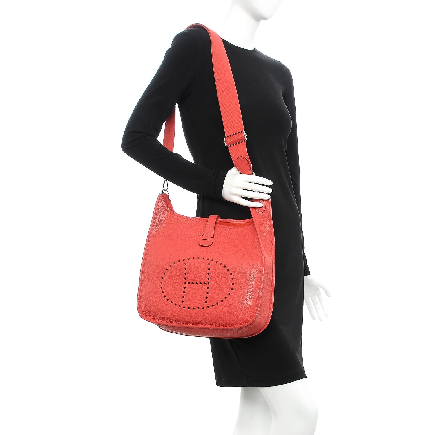 Hermes Taurillon Clemence Evelyne III GM 2 of 7