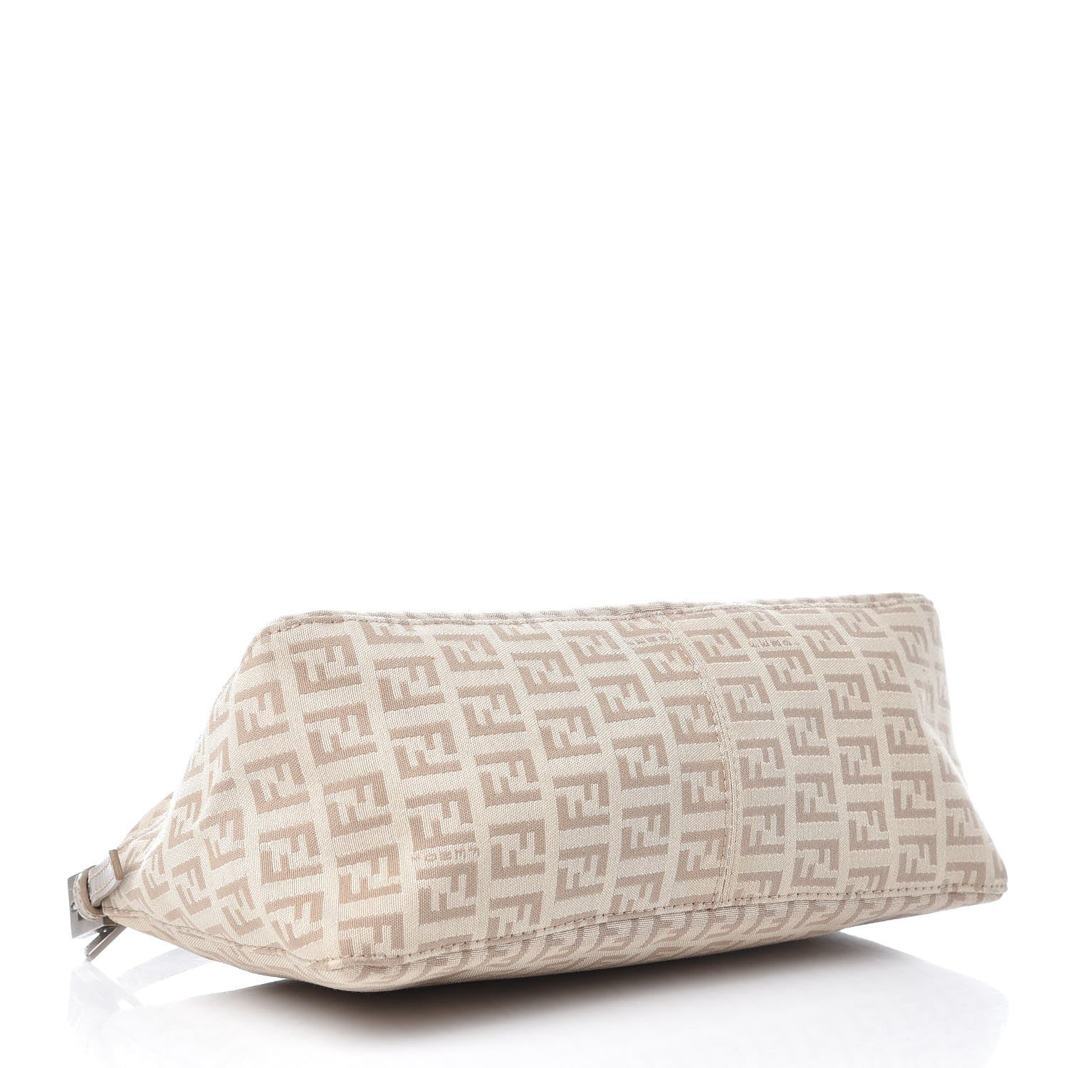Fendi Zucchino Cuoio Pochette Beige Tortora Pietra 4 of 10