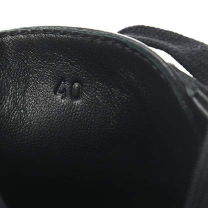 Hermes Calfskin Deep Sneakers 40 Black 8 of 9