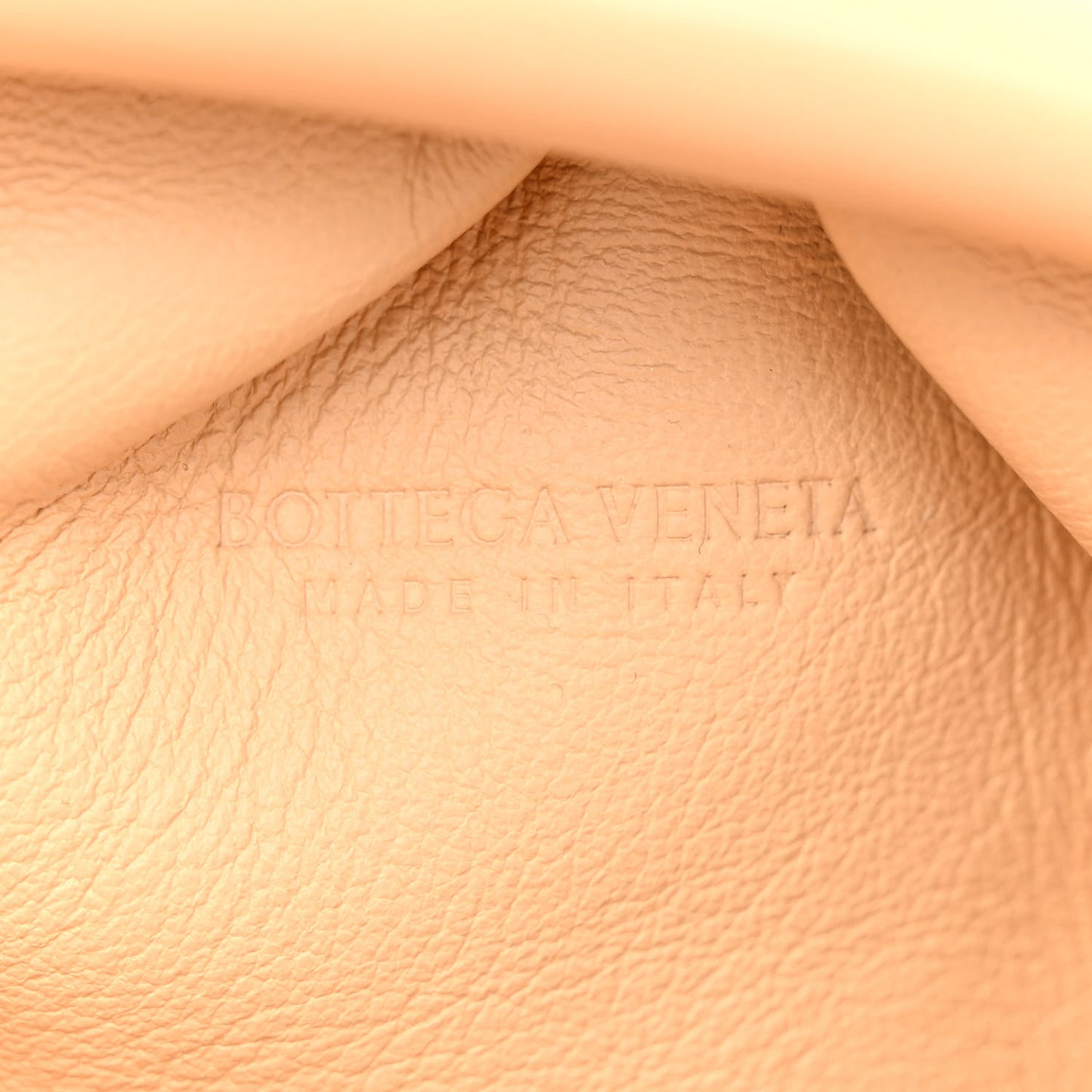 Nappa Intrecciato The Mini Pouch Almond