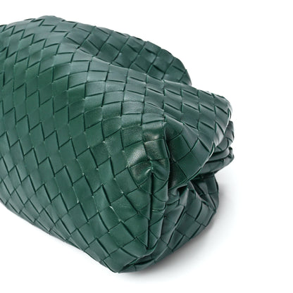 Bottega Veneta Nappa Maxi Intrecciato The Pouch Oversized Clutch Raintree 12 of 12