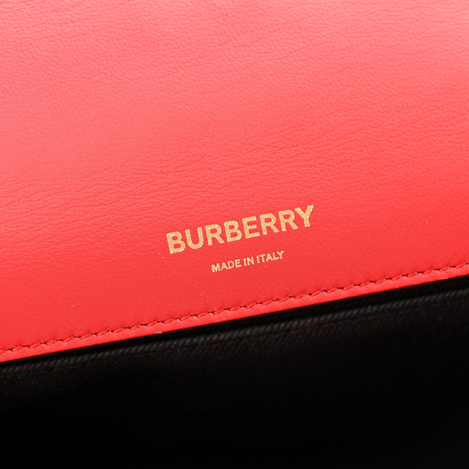 Burberry Lambskin Quilted Small Lola Bag Bright Red 6 of 15