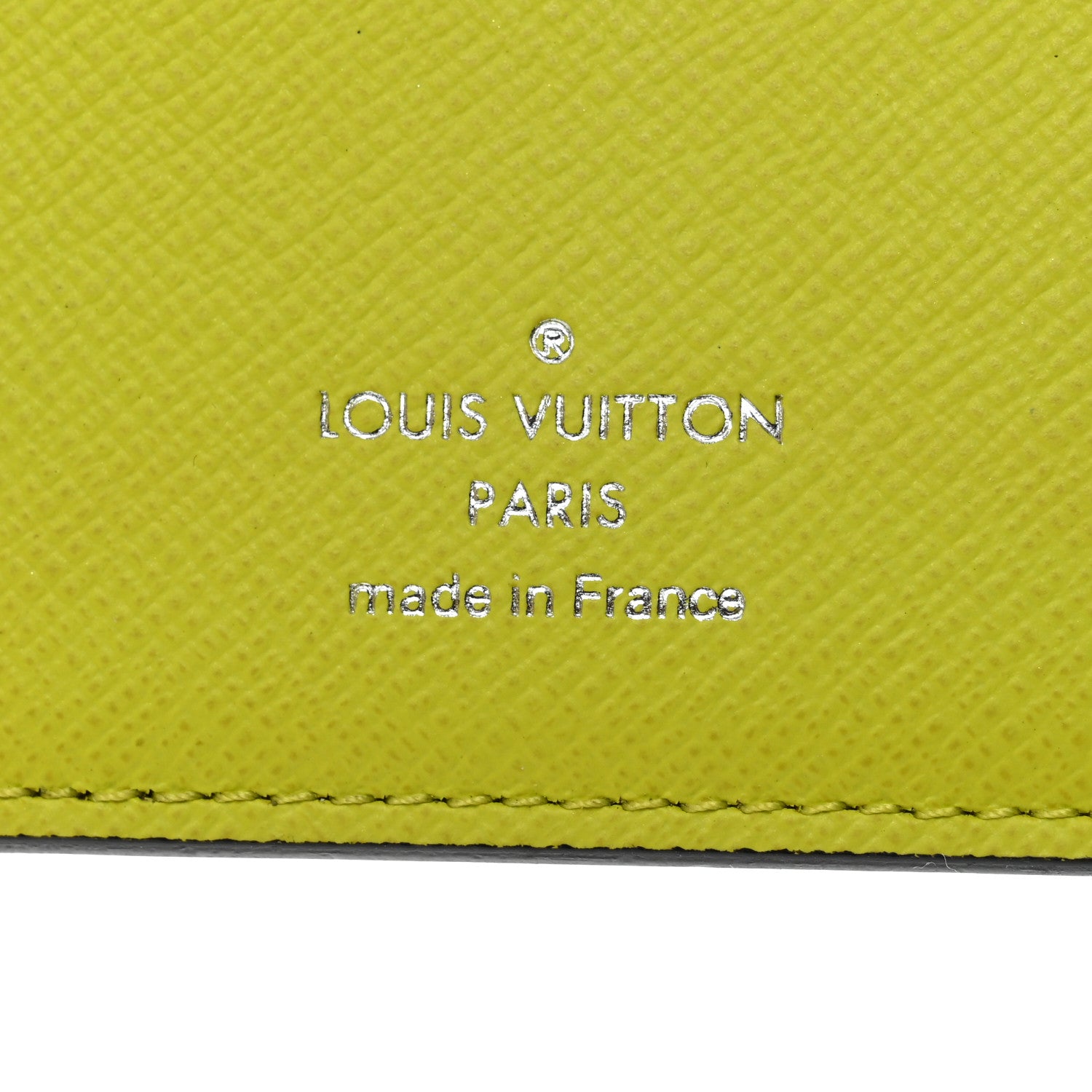 Louis Vuitton Taigarama Pocket Organizer NM Yellow 6 of 10