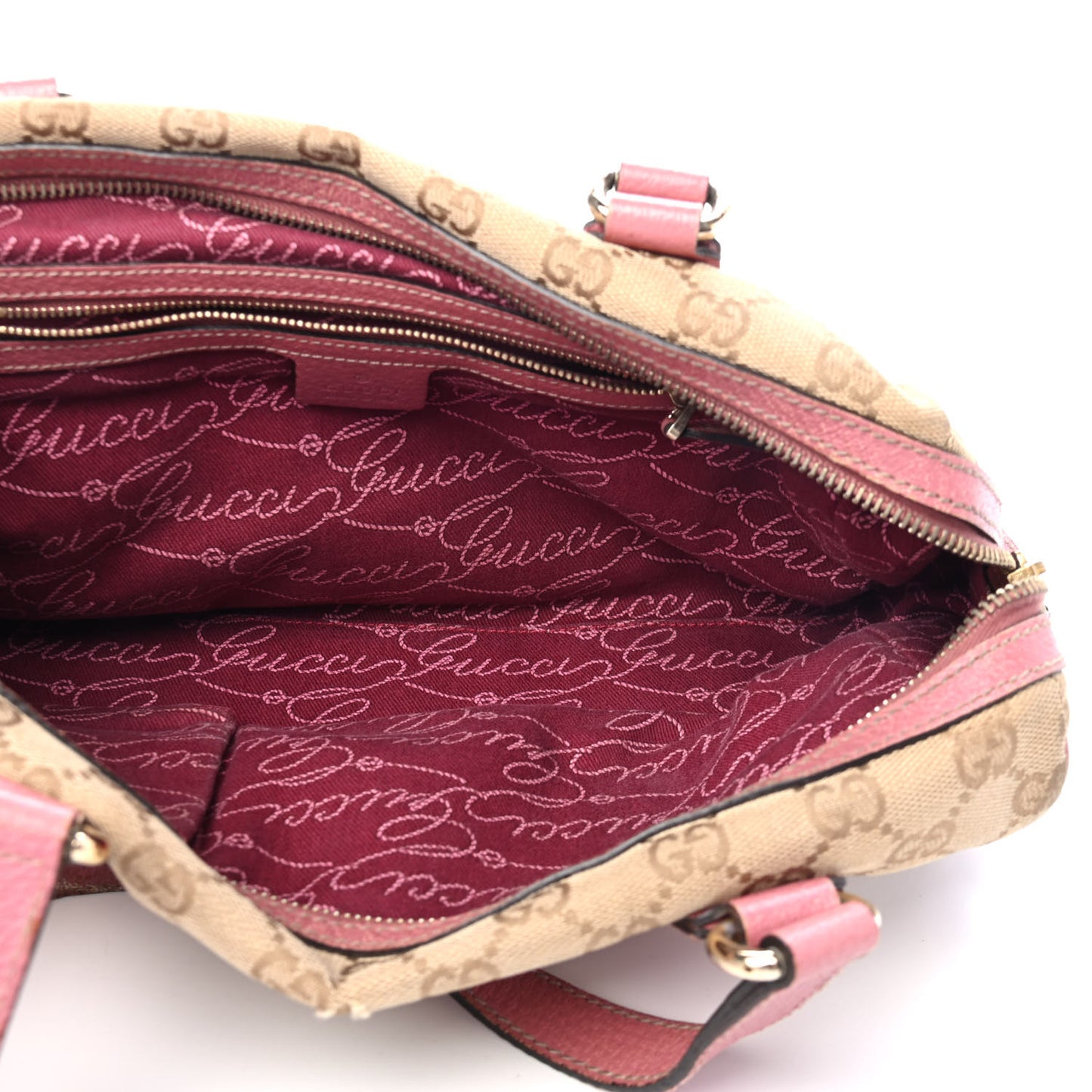 Monogram Small Charmy Boston Pink