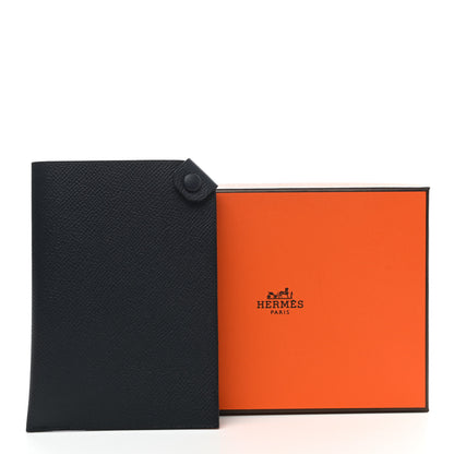 Hermes Epsom Tarmac PM Passport Holder Black 7 of 7