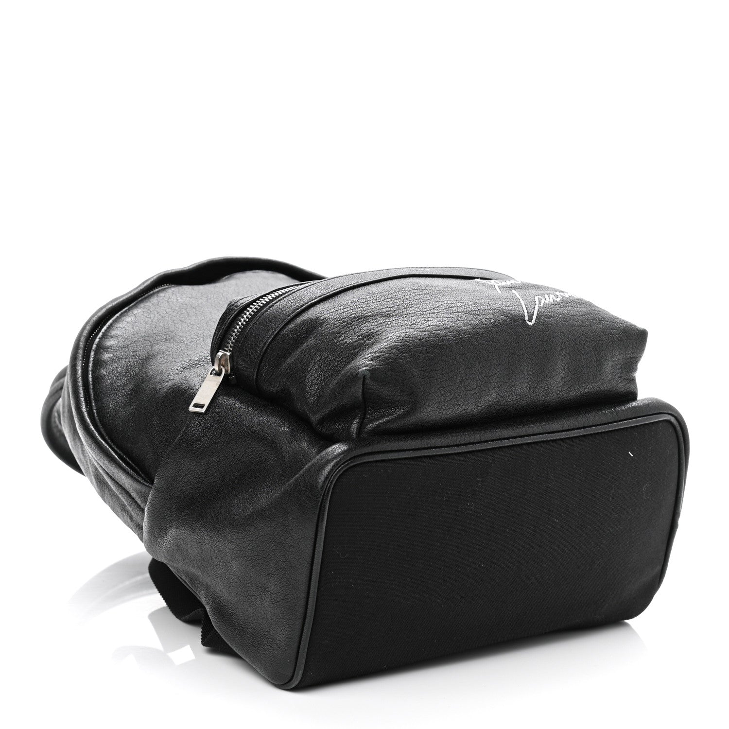 Saint Laurent Lambskin Mini Toy City Backpack Black 4 of 20