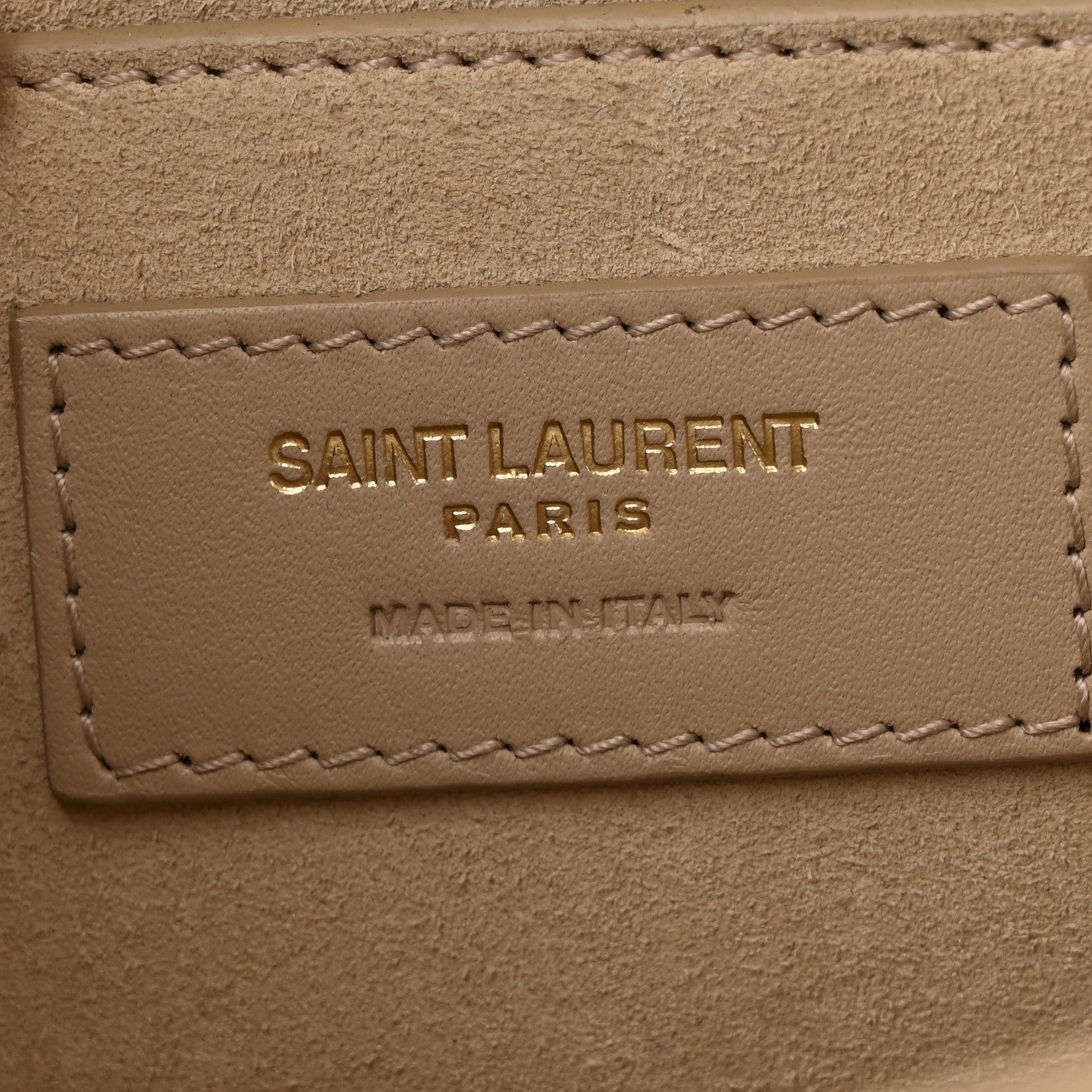 Saint Laurent Smooth Calfskin Medium Classic Monogram Kate Tassel Satchel Nude Powder 6 of 14