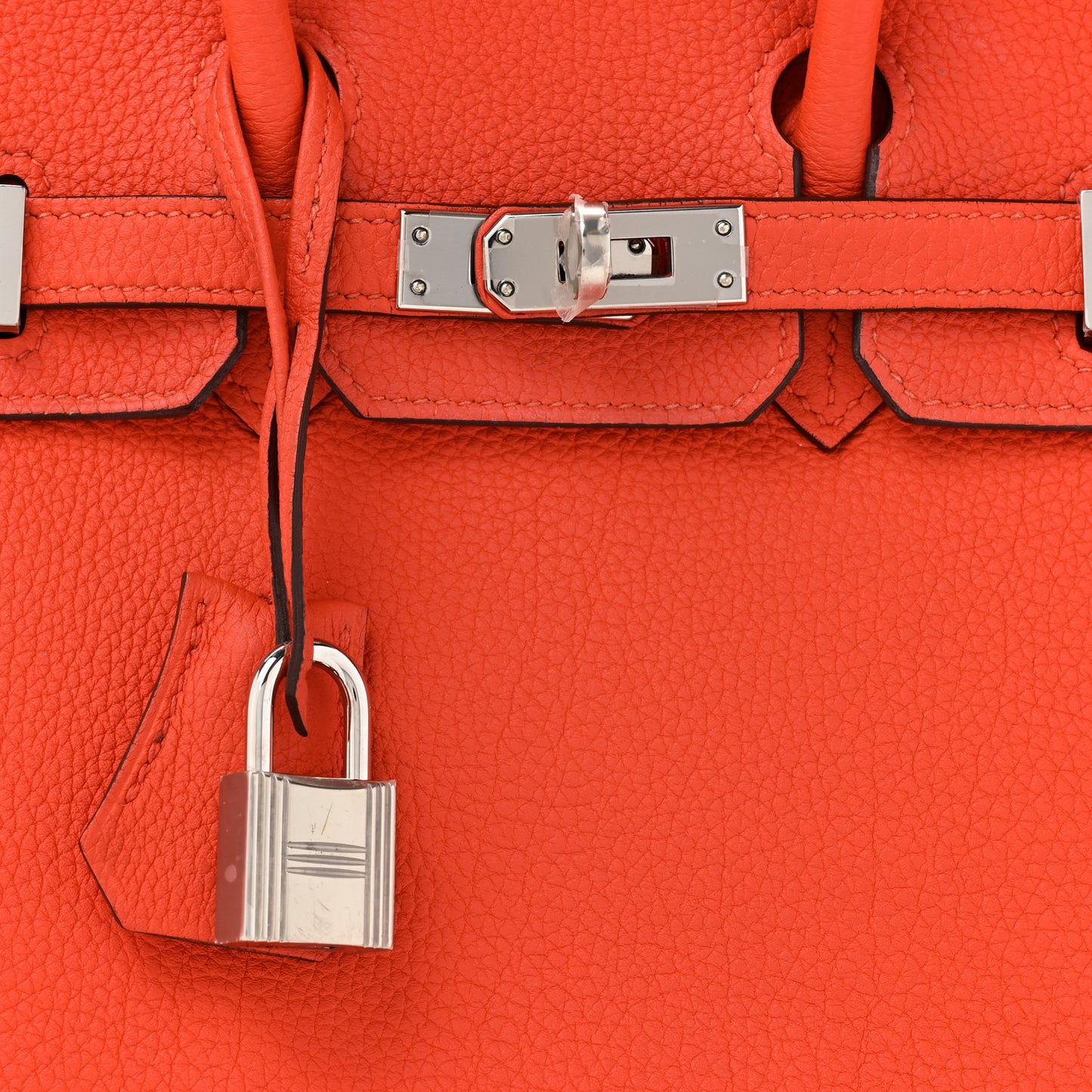 Togo Birkin 25 Orange Poppy