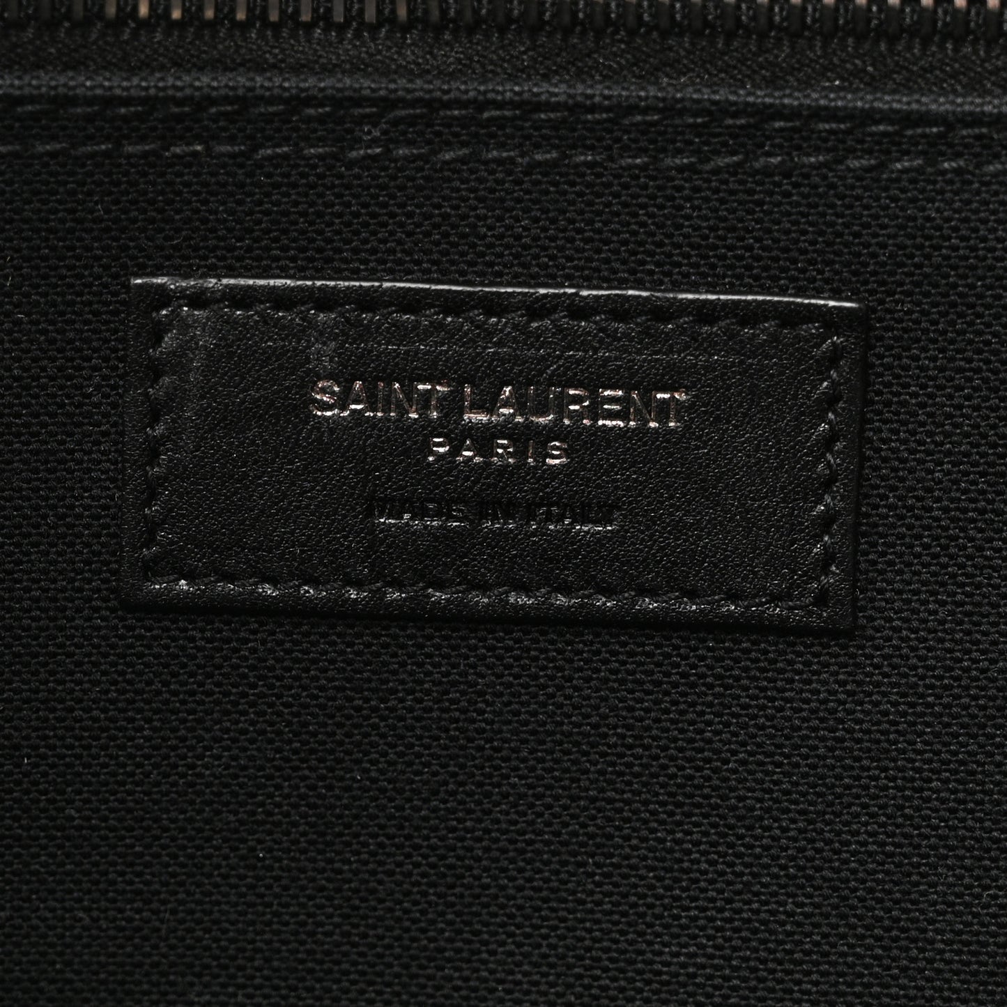 Canvas Noe Striped Tote Black White