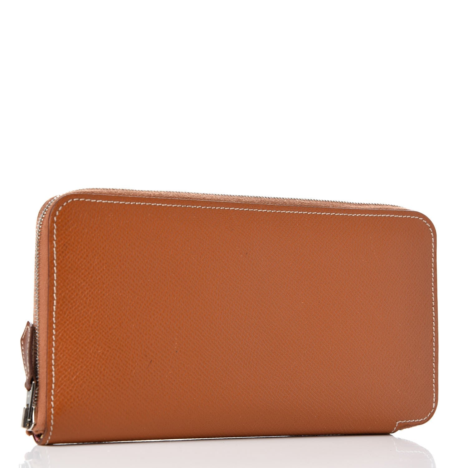 Hermes Epsom Silk'In Wallet Gold 3 of 9