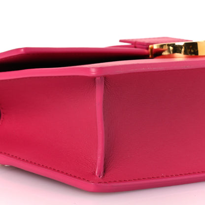 Christian Dior Grained Calfskin 30 Montaigne East West Chain Flap Bag Passion Pink 9 of 12