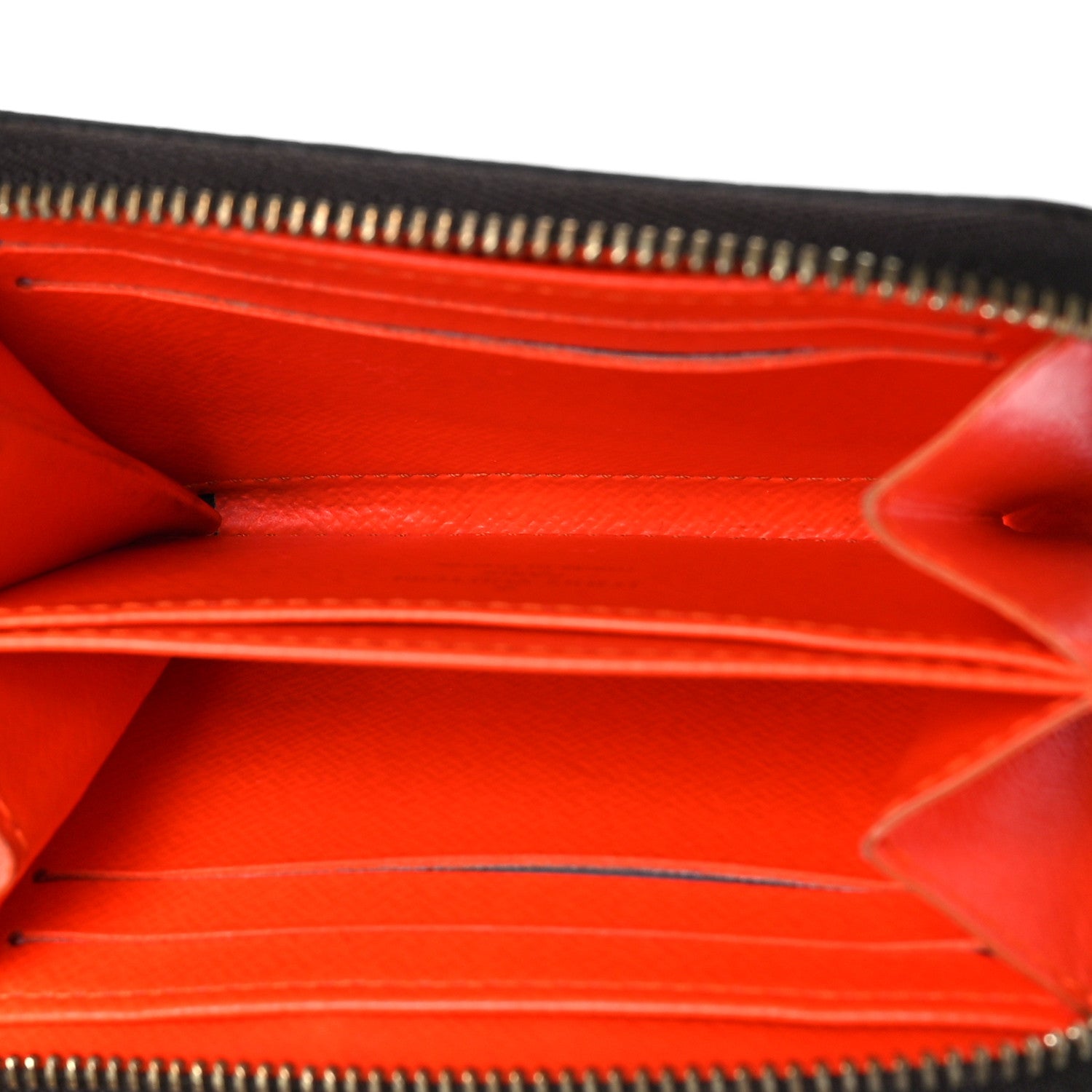 Louis Vuitton Monogram Graffiti Zippy Coin Purse Orange 5 of 8