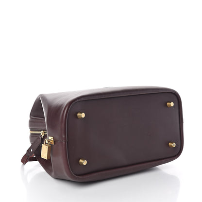 Celine Smooth Calfskin Doctor Frame Bag Burgundy 4 of 10