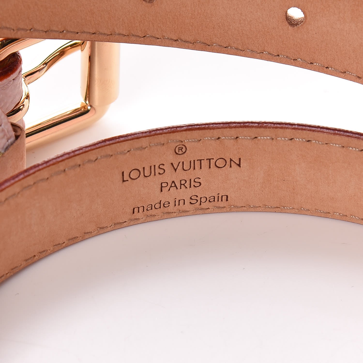 Louis Vuitton Monogram Belt 80 32 Pink 4 of 10