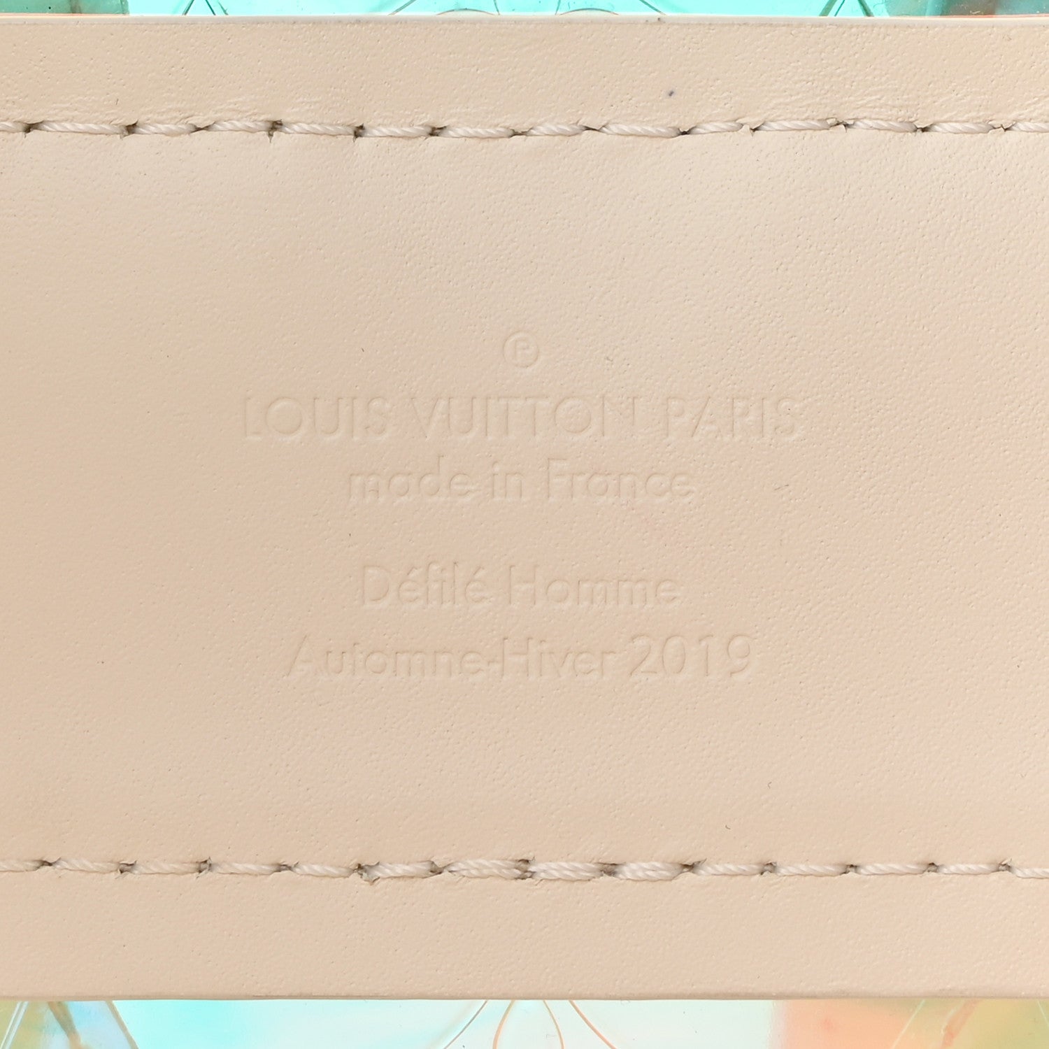 Louis Vuitton PVC Monogram Christopher Backpack GM Iridescent Prism 6 of 10