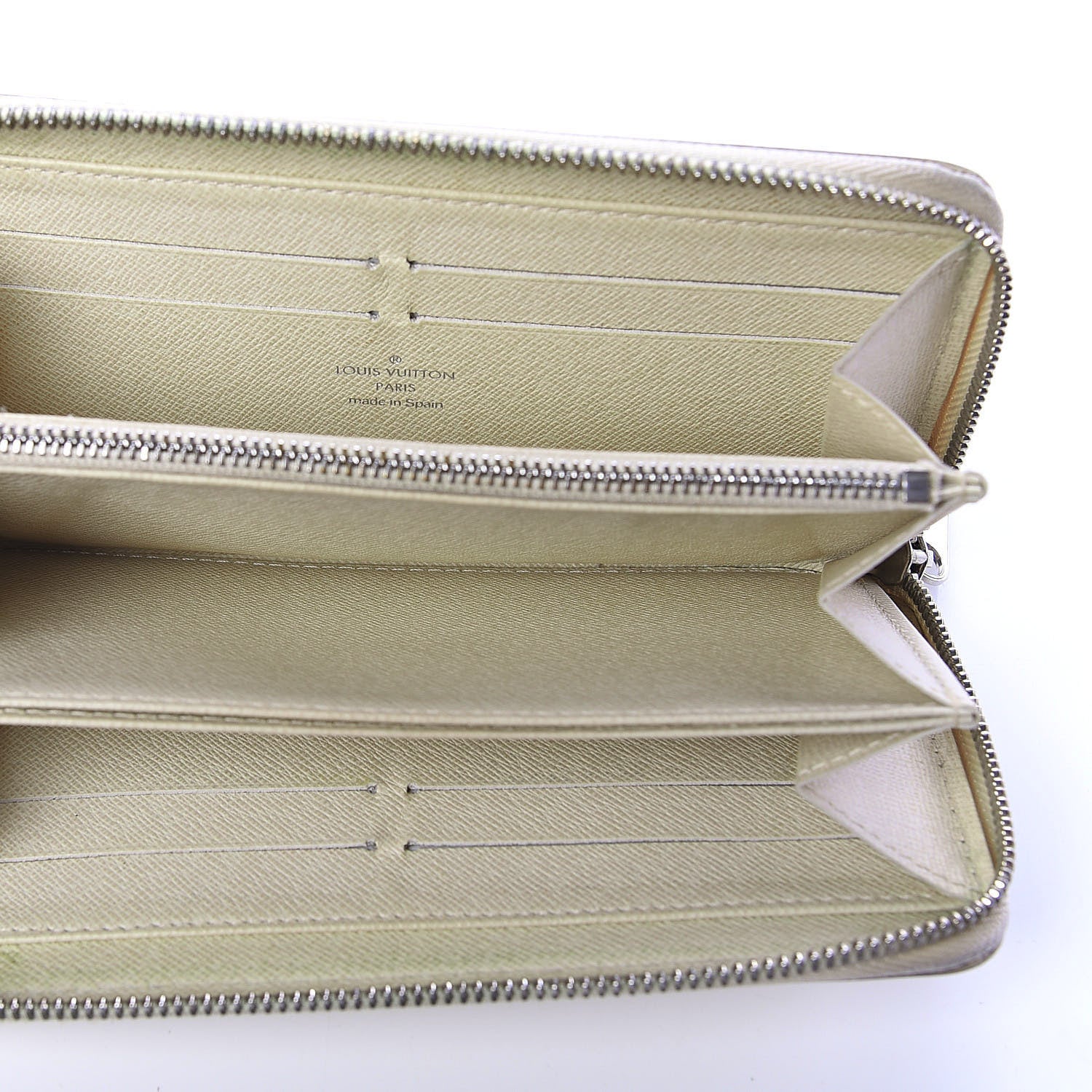 Louis Vuitton Epi Zippy Wallet Ivory 4 of 5