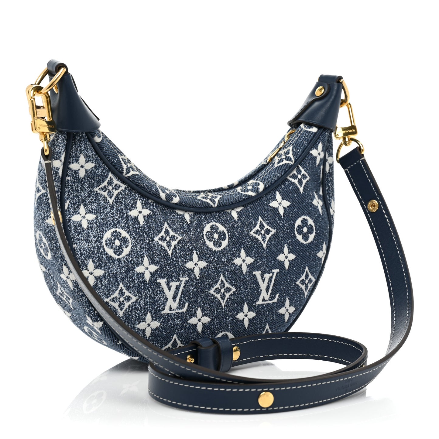 Monogram Jacquard Denim Loop Bleu