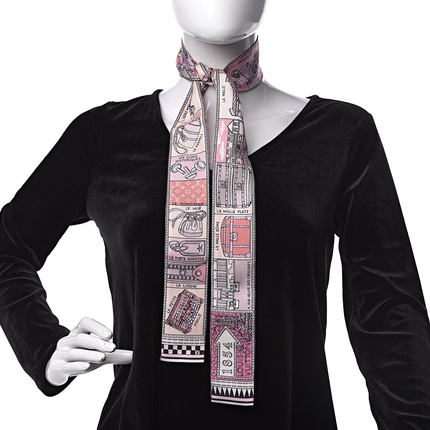 Silk Jeu De Louis BB Bandeau Pink