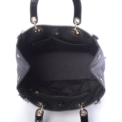 Christian Dior Denim Dior D Light Tote Multi 5 of 10