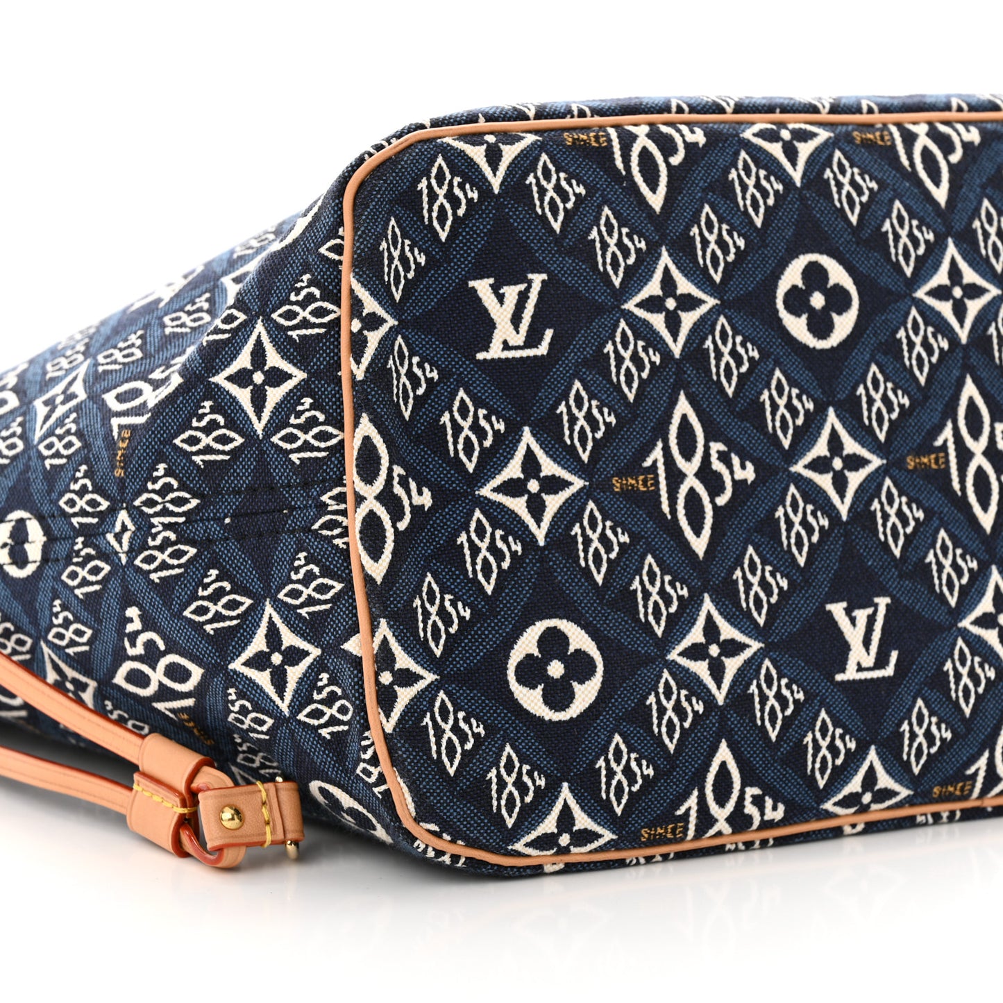 Jacquard Since 1854 Neverfull MM Blue