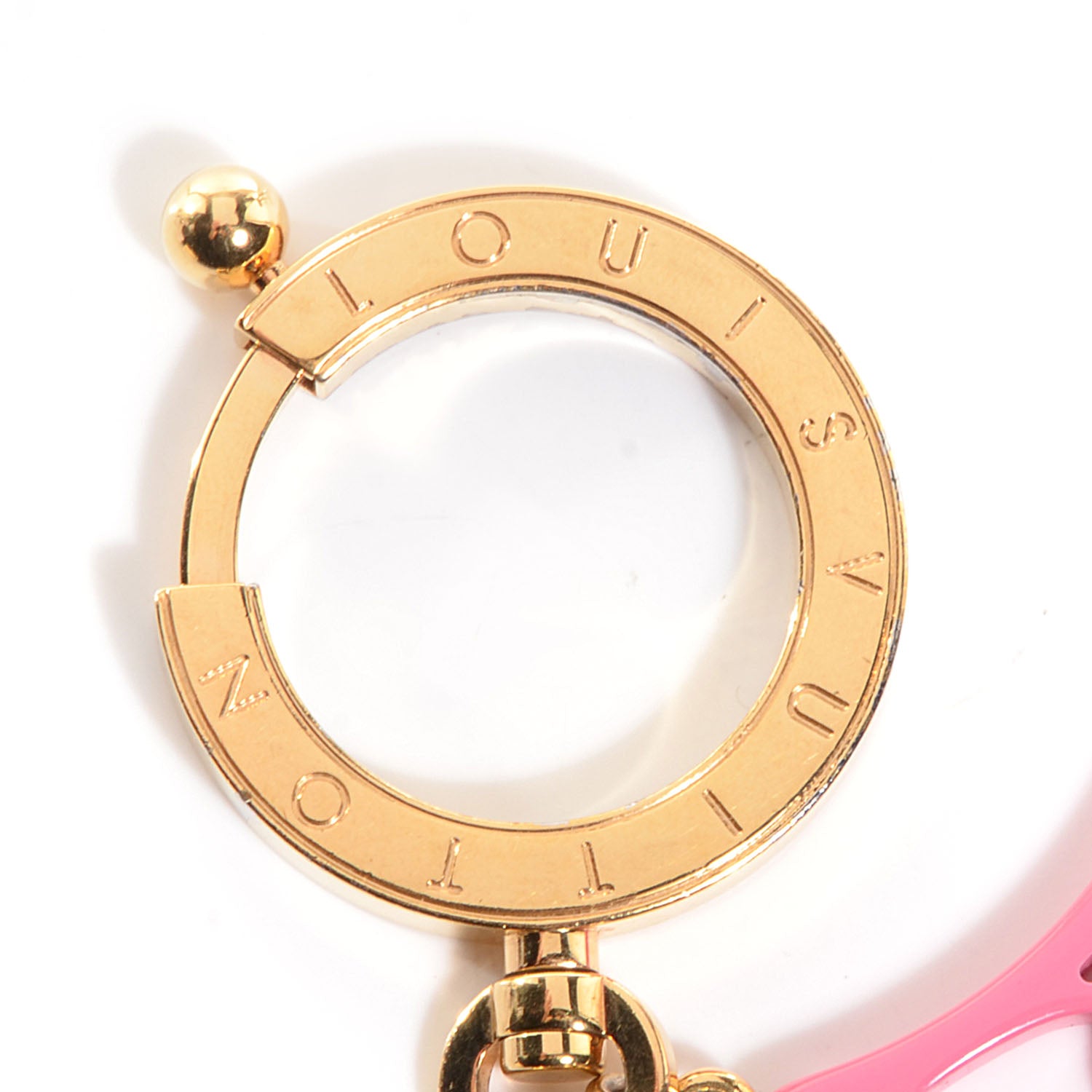 Louis Vuitton Cosmic Blossom Bag Charm Rose 2 of 3