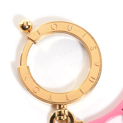 Louis Vuitton Cosmic Blossom Bag Charm Rose 2 of 3