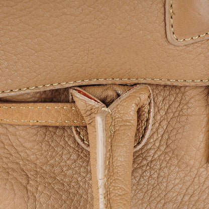 Jimmy Choo Grainy Calf Medium Rosalie Satchel Nude 9 of 11