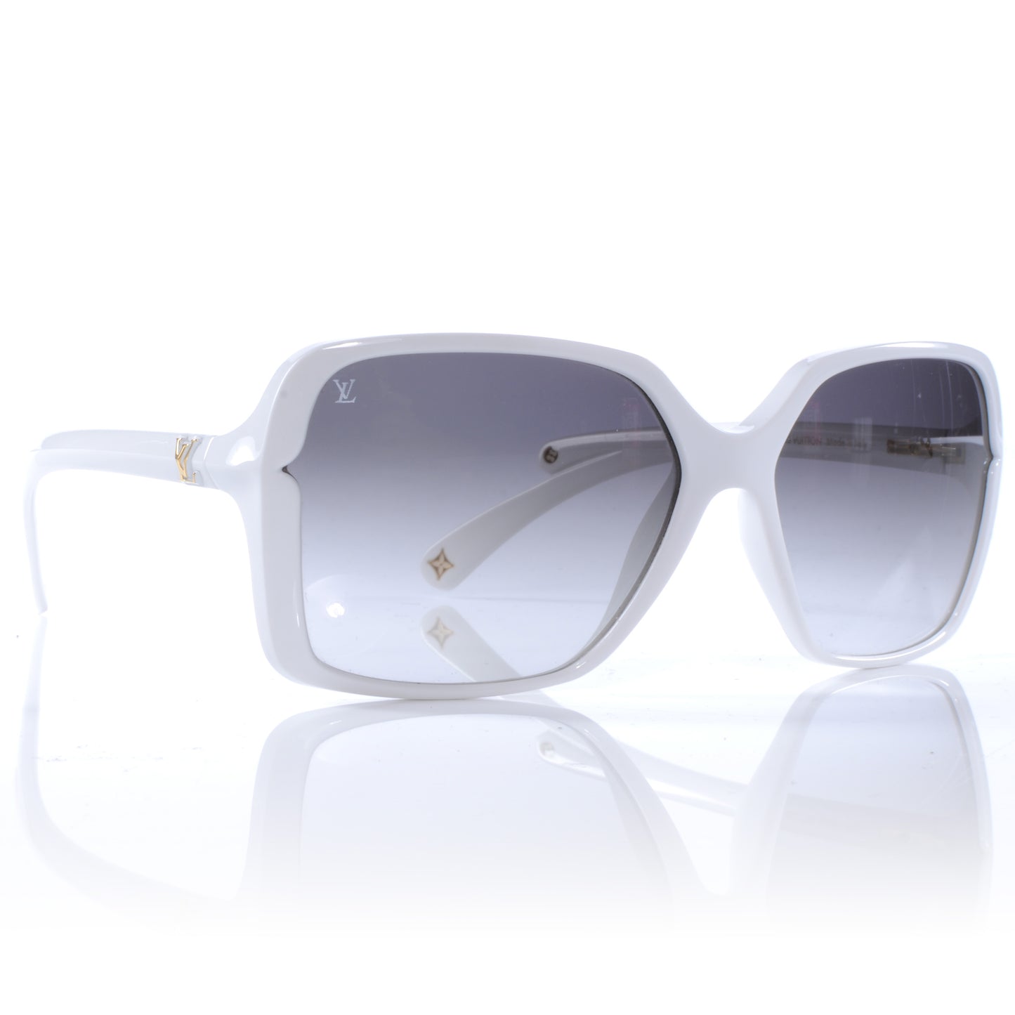 Flore Carre Sunglasses White