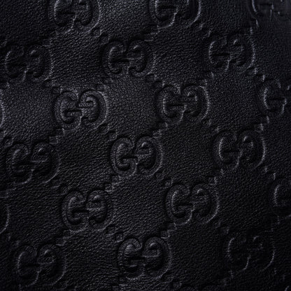 Gucci Guccissima Small Pelham Shoulder Bag Black 13 of 13