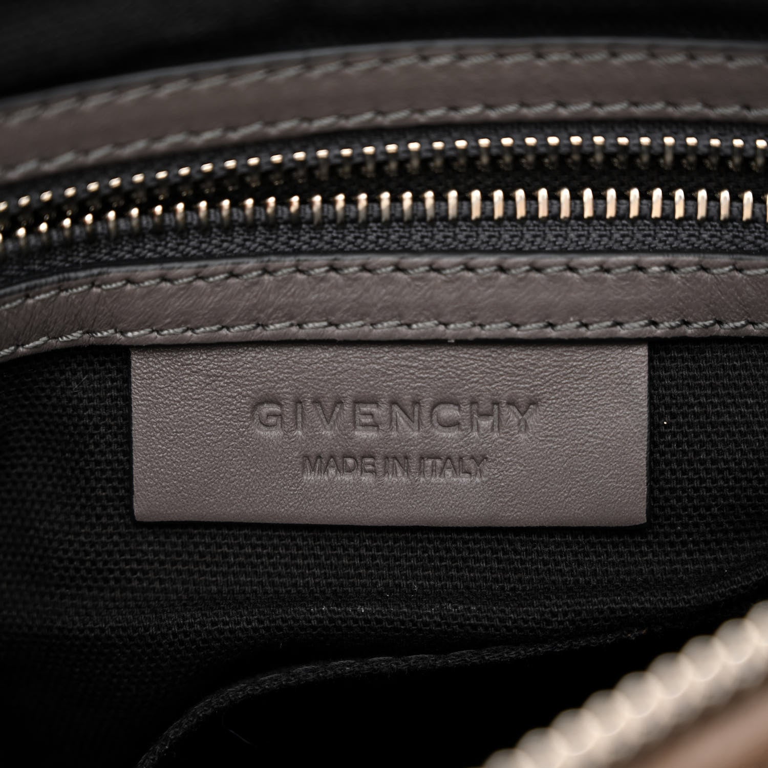 Givenchy Tumbled Sheepskin Small Pandora Charcoal 7 of 11