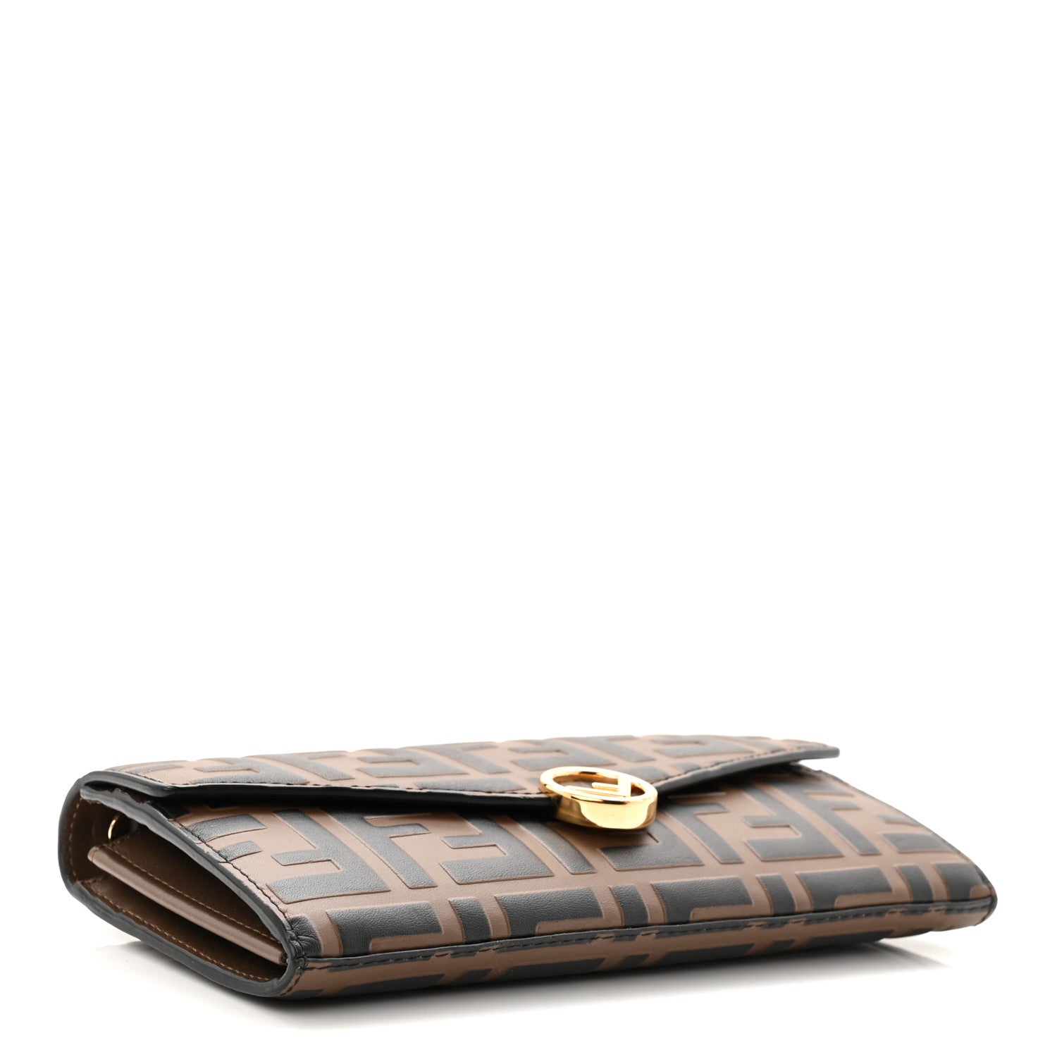 Fendi Vitello Soft F is Fendi Bi-Color FF 1974 Embossed