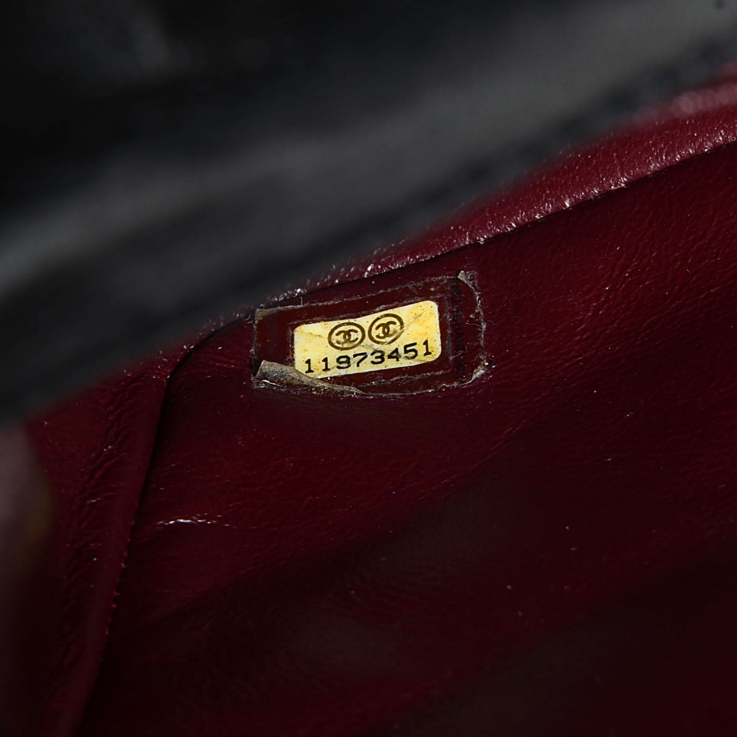 Chanel Lambskin Quilted Jumbo Single Flap Black 8 of 9