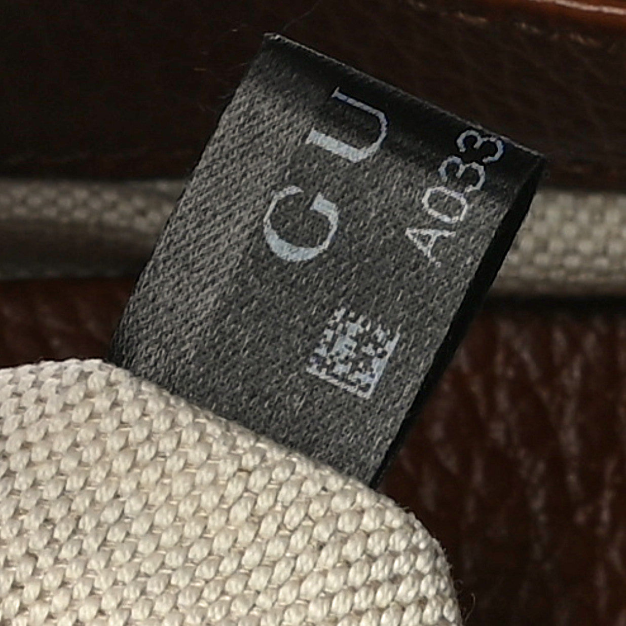 New Denim GG Monogram Calfskin Mini Jackie 1961 Hobo Blue Tea Cuir