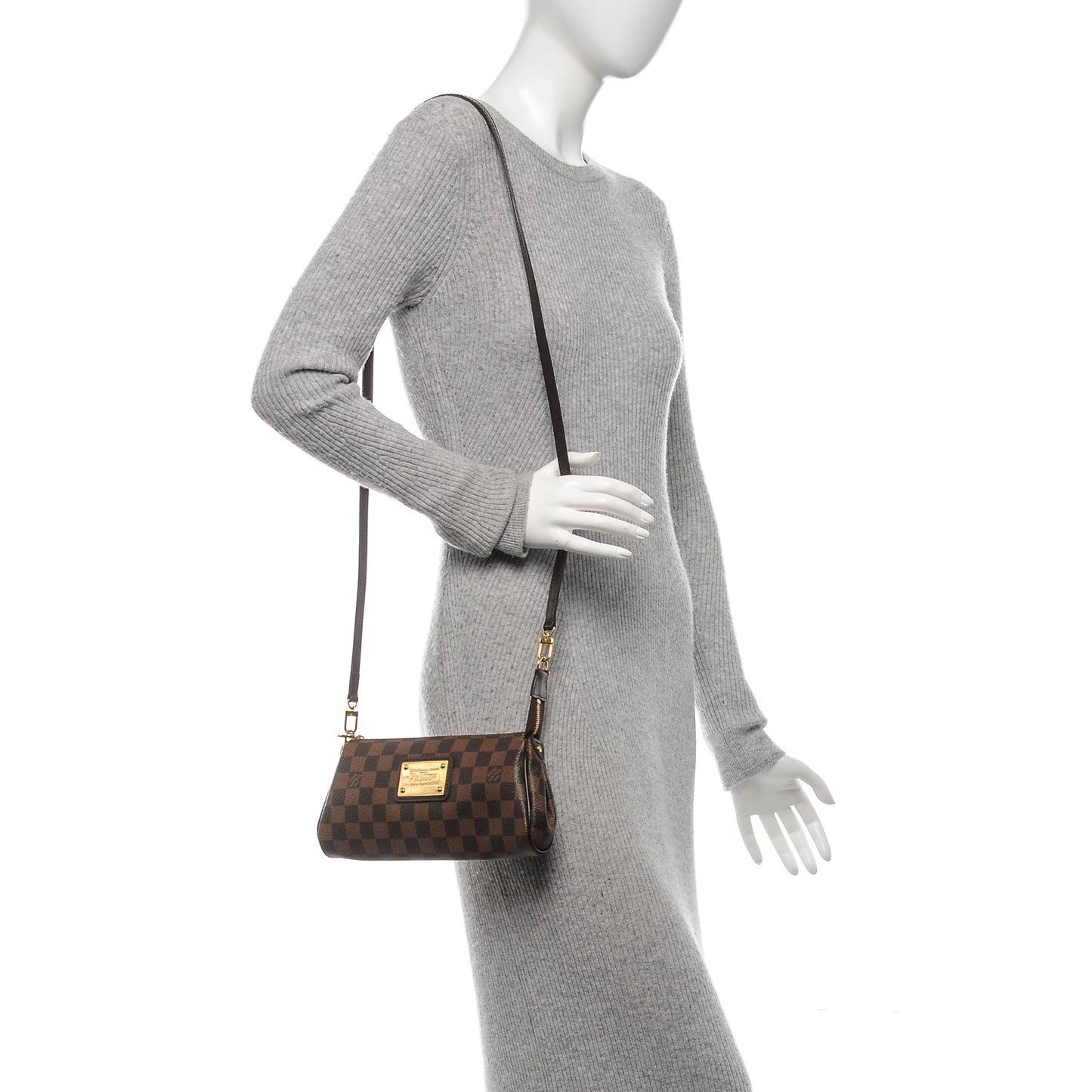 Damier Ebene Eva Clutch