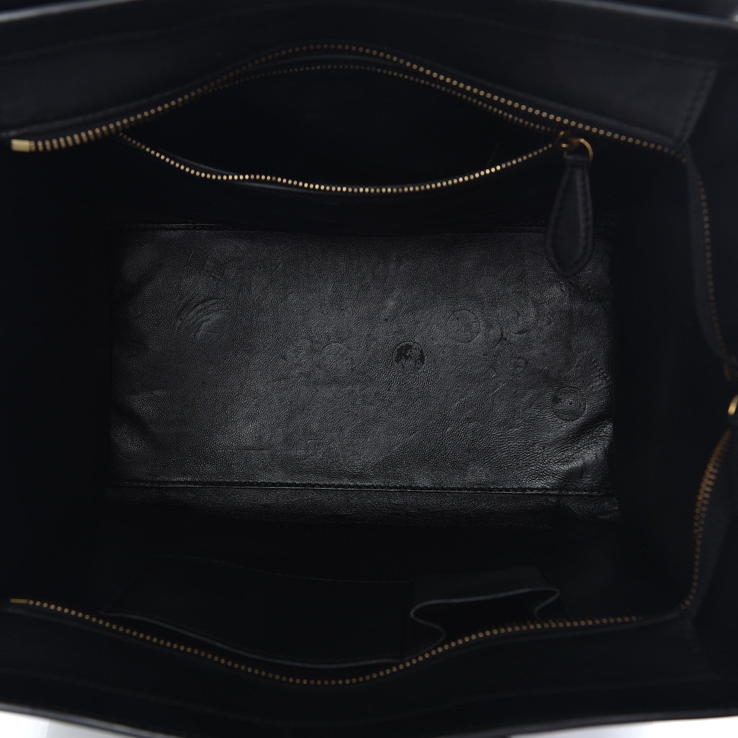 Celine Smooth Calfskin Suede Mini Tri-Color Luggage Rust 7 of 12
