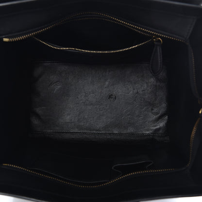 Celine Smooth Calfskin Suede Mini Tri-Color Luggage Rust 7 of 12