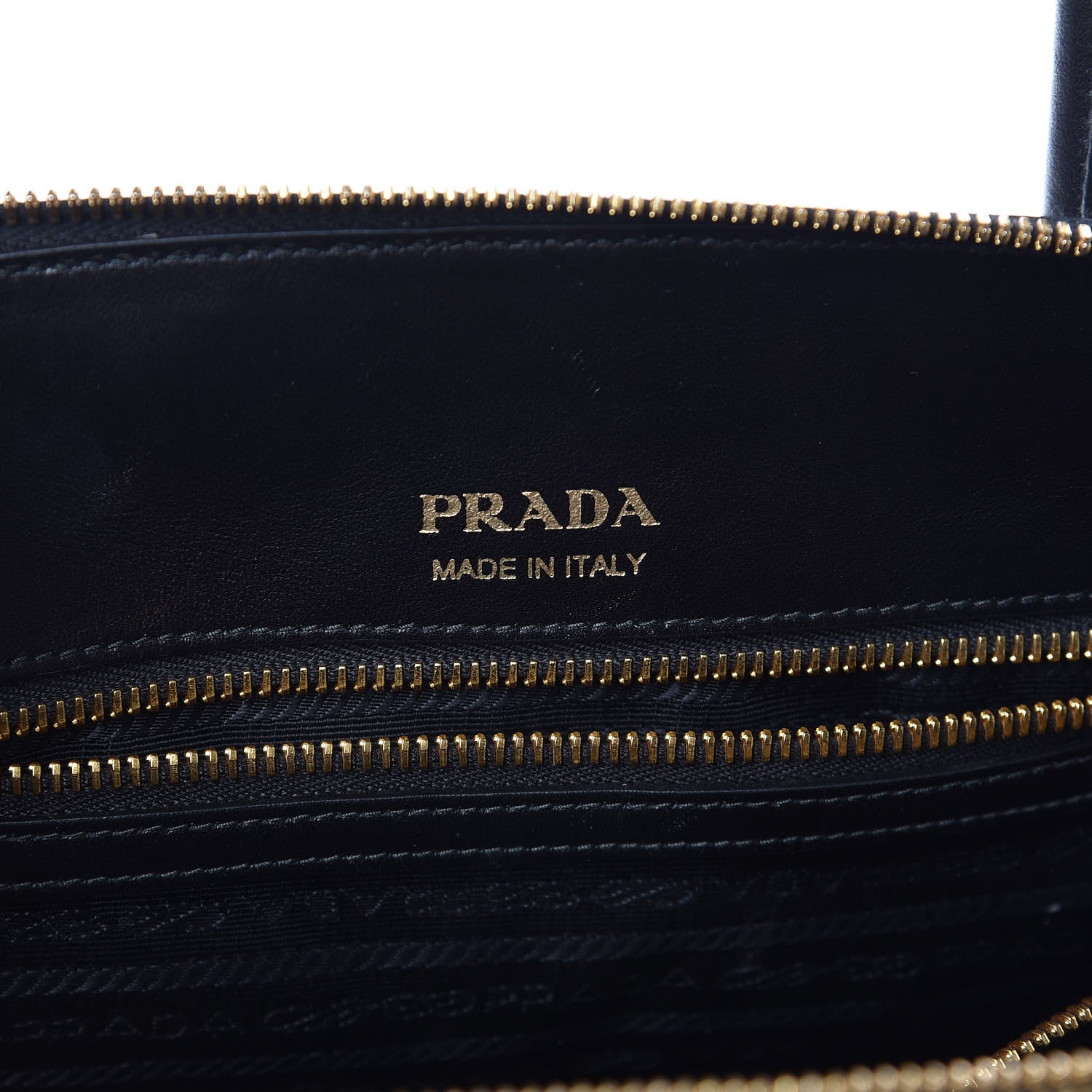 Prada City Calfskin Mirage Promenade Tote Black 8 of 12