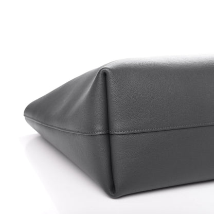 Saint Laurent Calfskin Large Shopping Tote Dark Grey 9 of 11