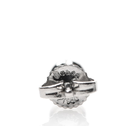 Tiffany Platinum Diamond .34ctw Elsa Peretti Diamonds By The Yard Earrings 4 of 4