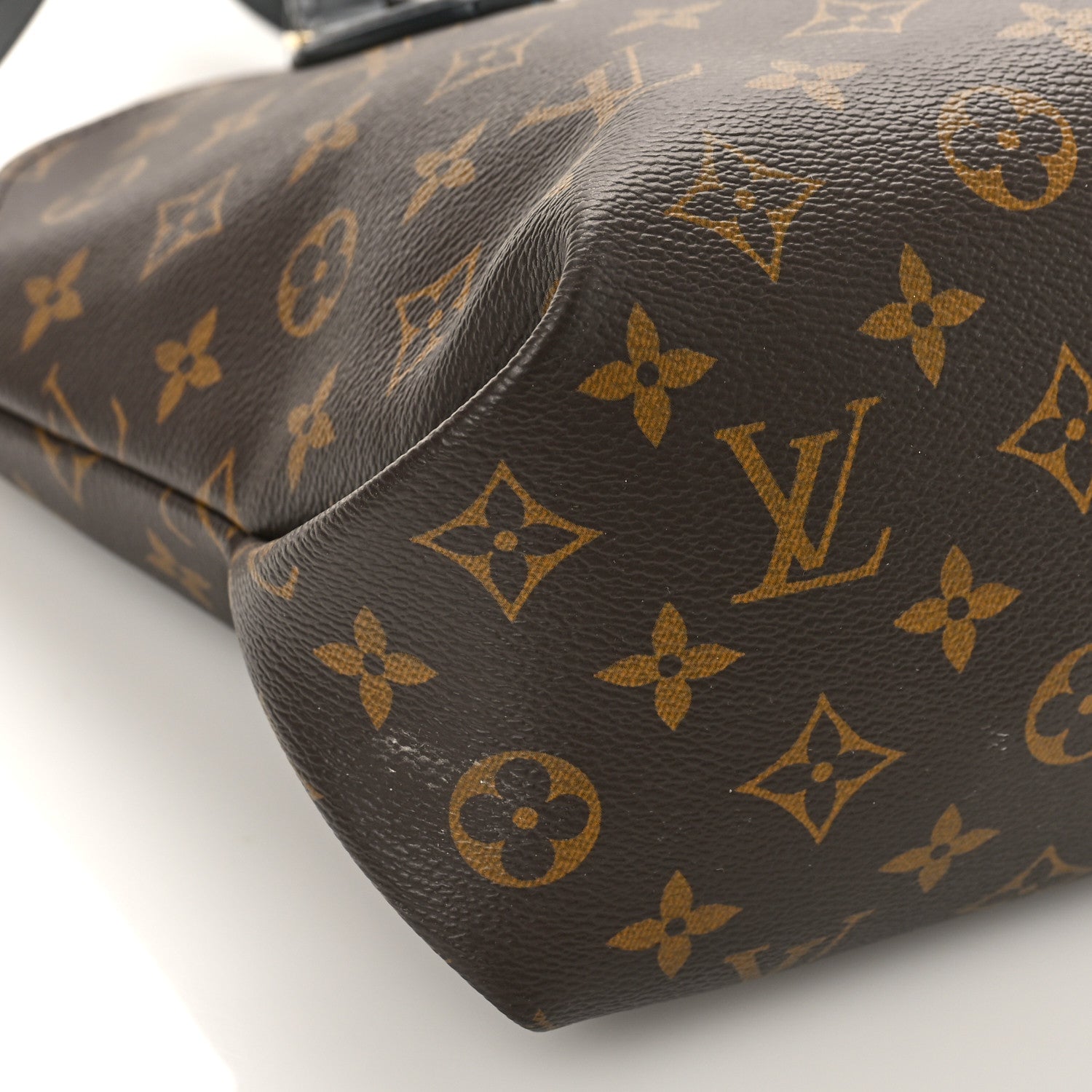 Louis Vuitton Monogram Flower Zipped Tote PM Black 7 of 8
