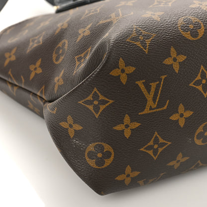 Louis Vuitton Monogram Flower Zipped Tote PM Black 7 of 8