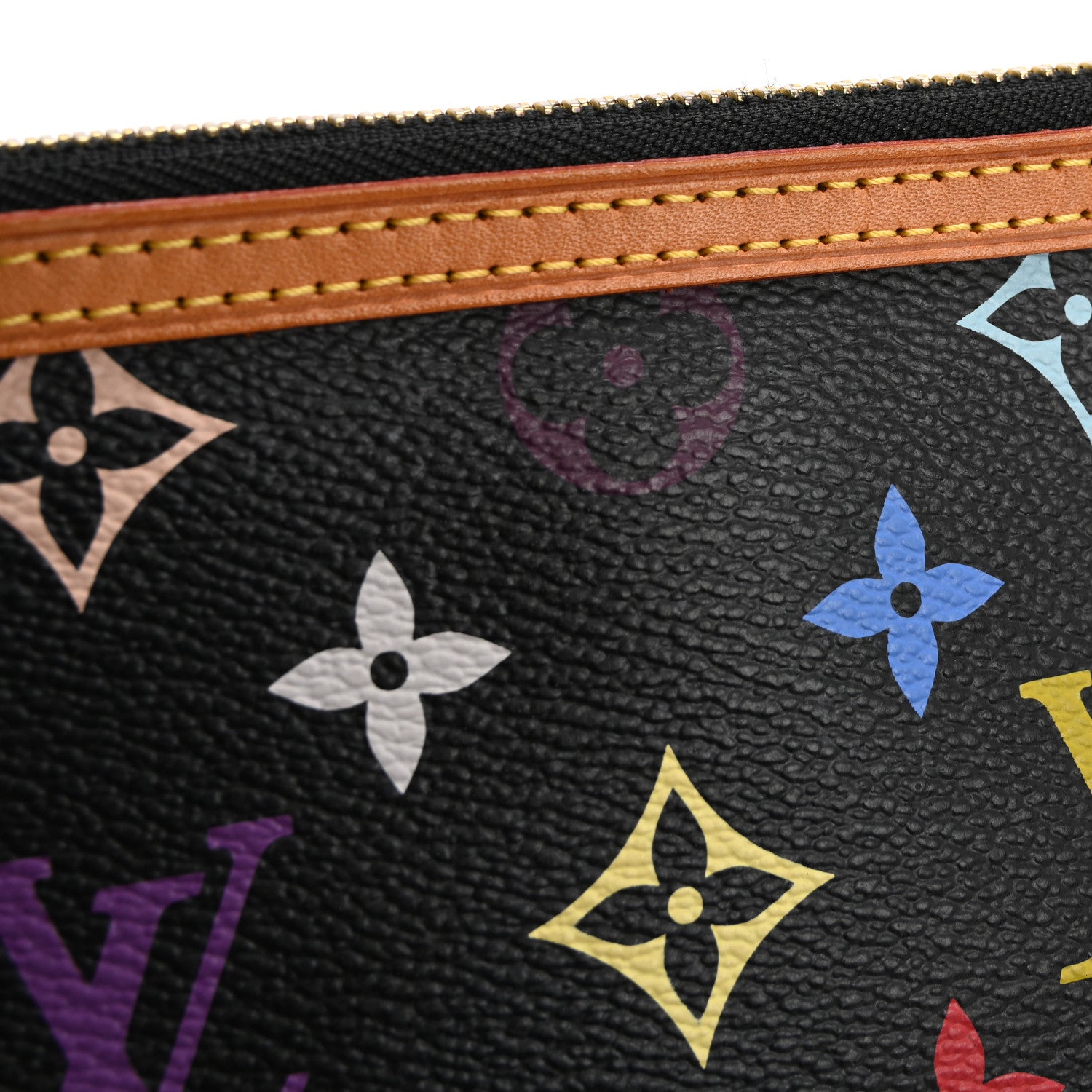 Louis Vuitton Monogram Multicolor Pochette Milla MM Black 12 of 14